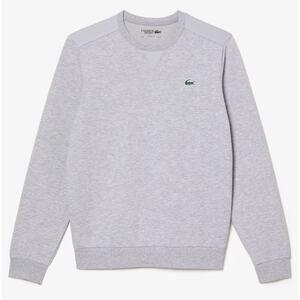 Lacoste Men's Crewneck Fleece Sweatshirt Light Grey 4XL